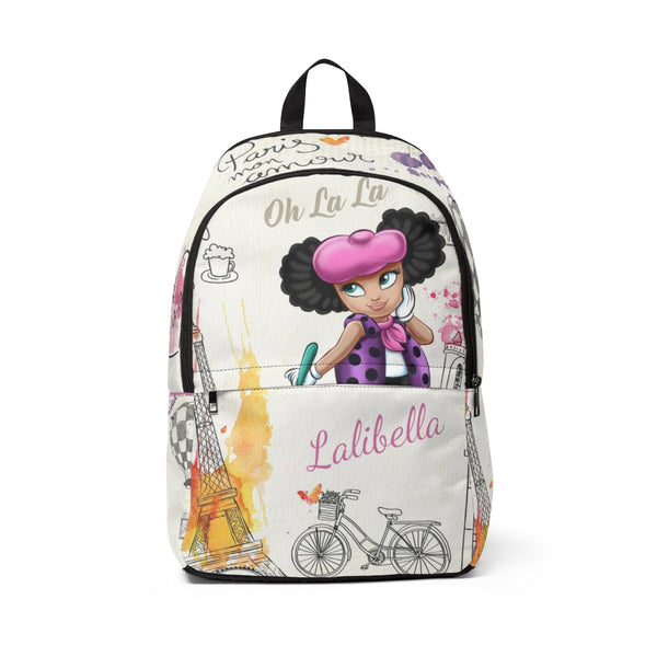 Lalibella "Oh la la"Fabric Backpack