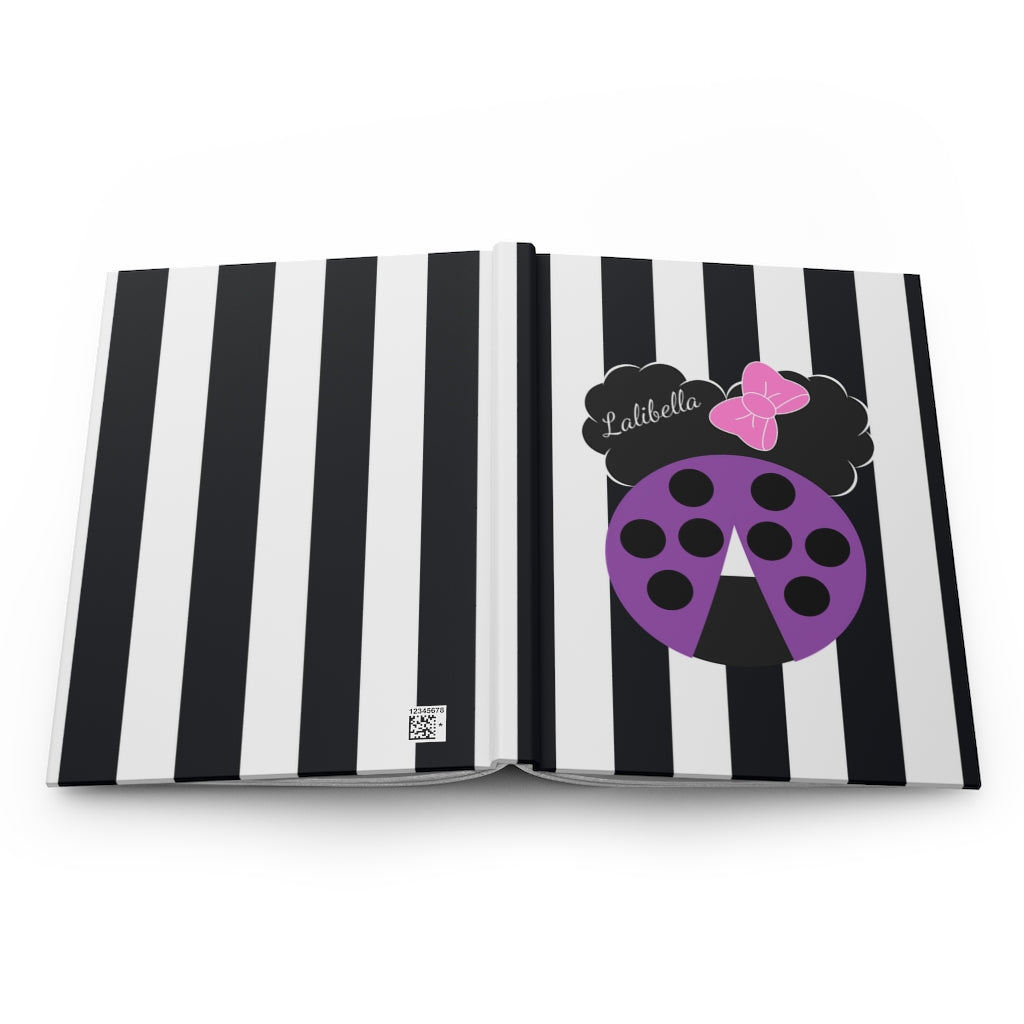 Lalibella "Purple Ladybug" Hardcover Journal Matte
